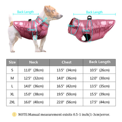 Waterproof Winter Vest for Small Dogs