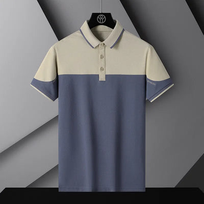 2023 Summer Luxury Business Casual Polo Shirts for Men