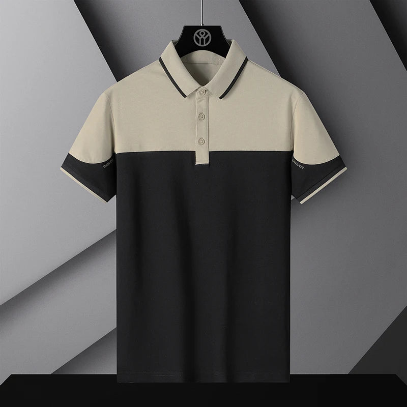 2023 Summer Luxury Business Casual Polo Shirts for Men