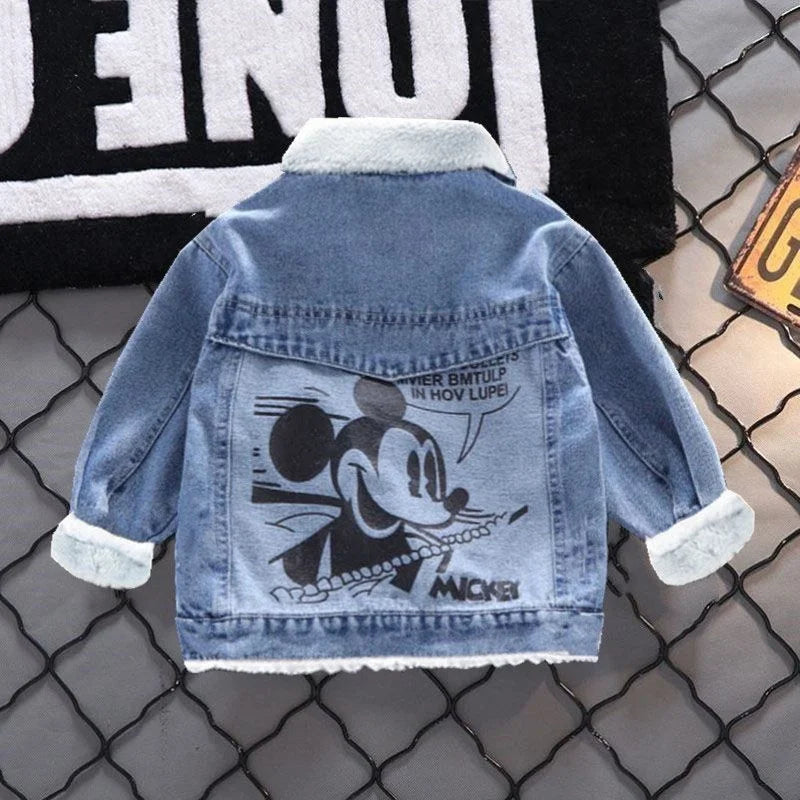 Mickey Mouse Baby Girls' Designer Winter Jacket Set